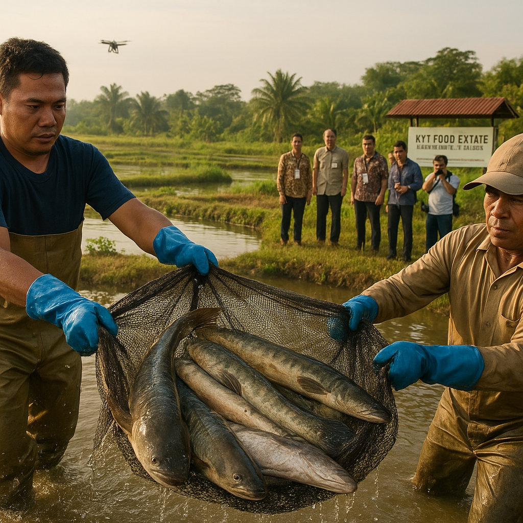 Ikan Belida hingga Toman: KTT Food Estate Menjawab Ancaman Inflasi Pangan dengan Diversifikasi