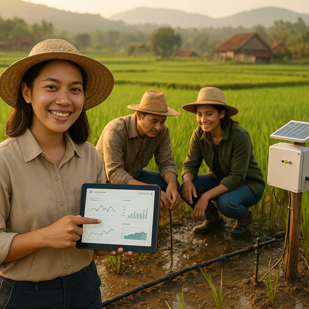 Petani Milenial di Kediri Sukses Terapkan Smart Farming, Hasil Panen Naik 30%