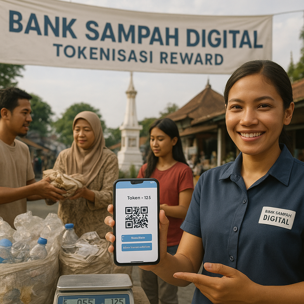 Bank Sampah Digital dengan Tokenisasi Reward di Yogyakarta: Mendorong Partisipasi Pengelolaan Limbah Skala Kota