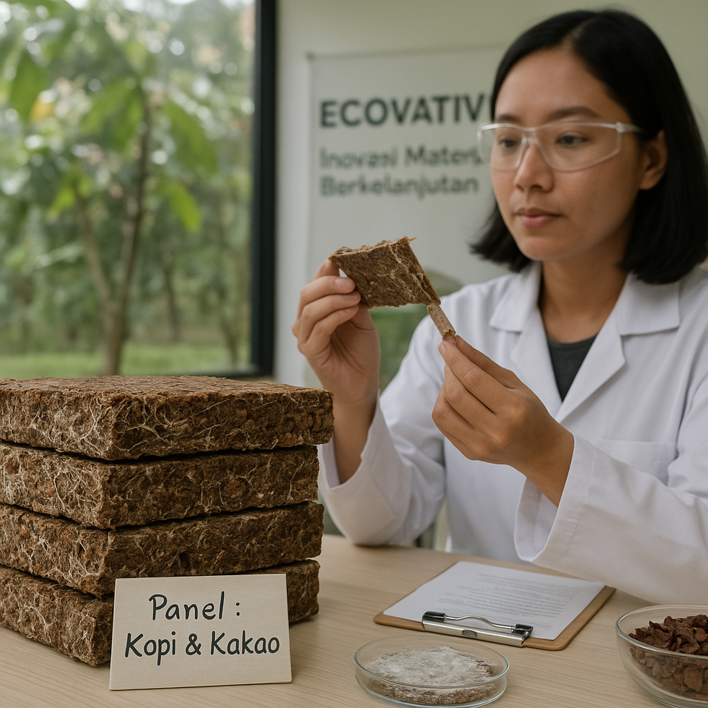 Kopi dan Kakao Sisa Bahan Bangunan: Inovasi Ecovative dalam Material Konstruksi Berkelanjutan