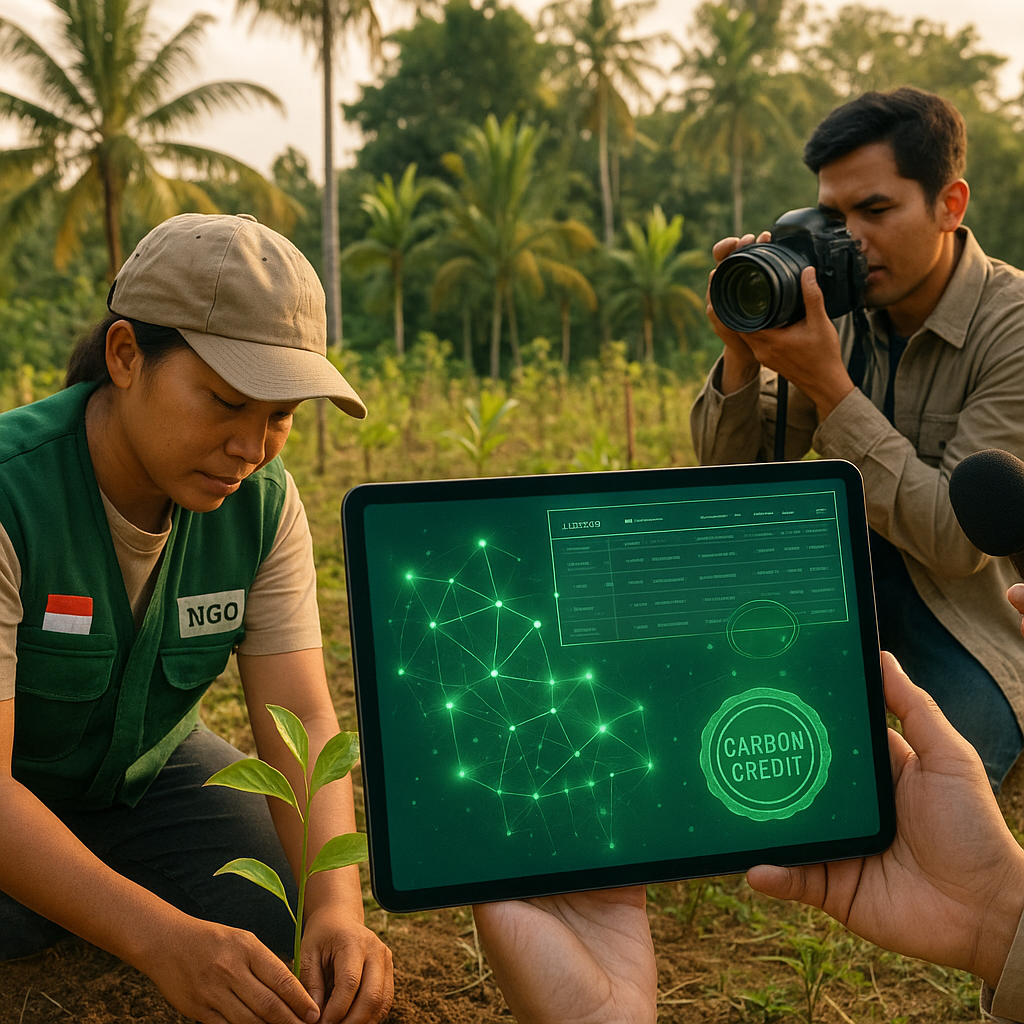 Green Graph: Platform Blockchain Transparan untuk Memverifikasi Proyek Penghijauan dan Carbon Credit