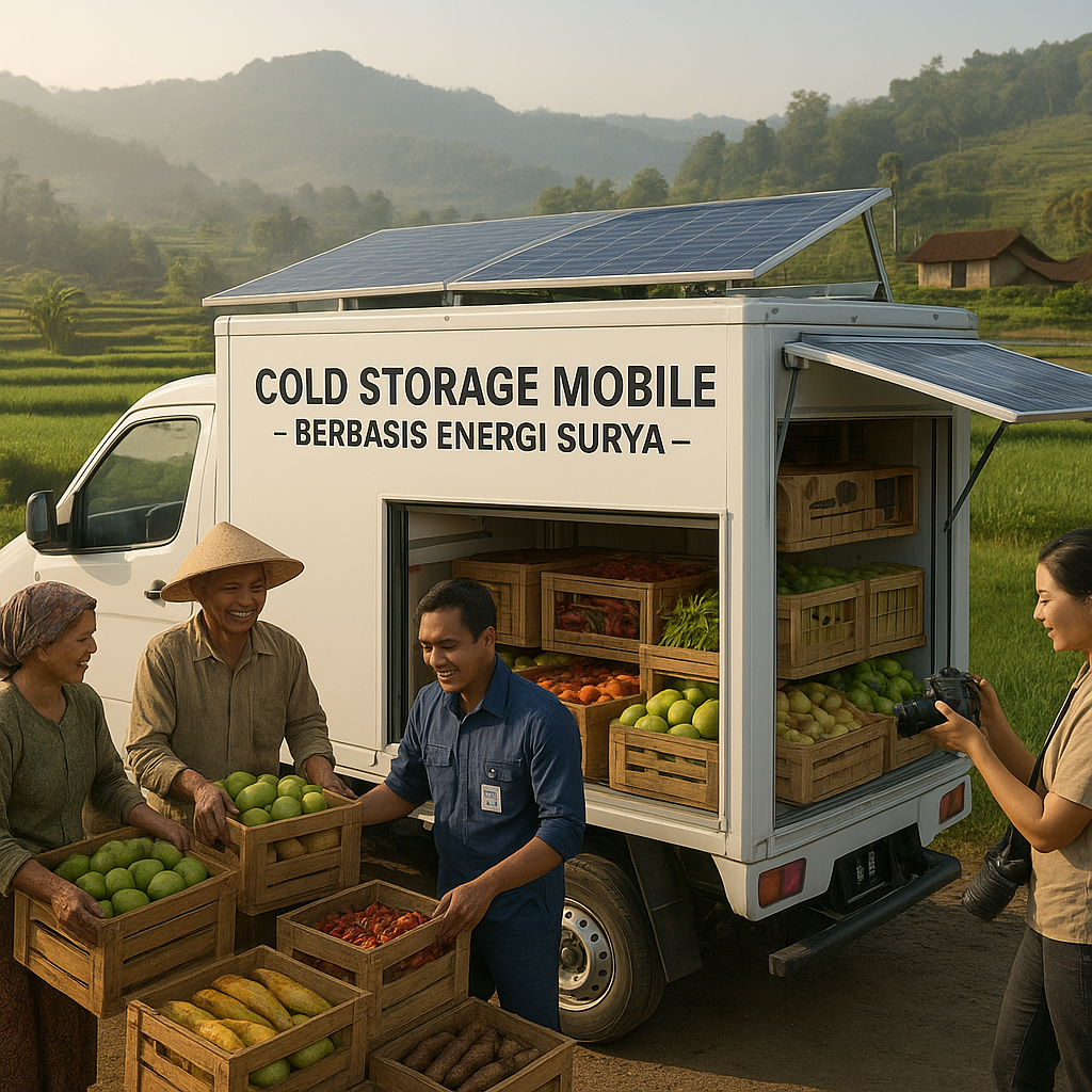 Solar-Powered Cold Storage Mobile: Solusi Penyimpanan Pangan untuk Petani di Daerah Terpencil