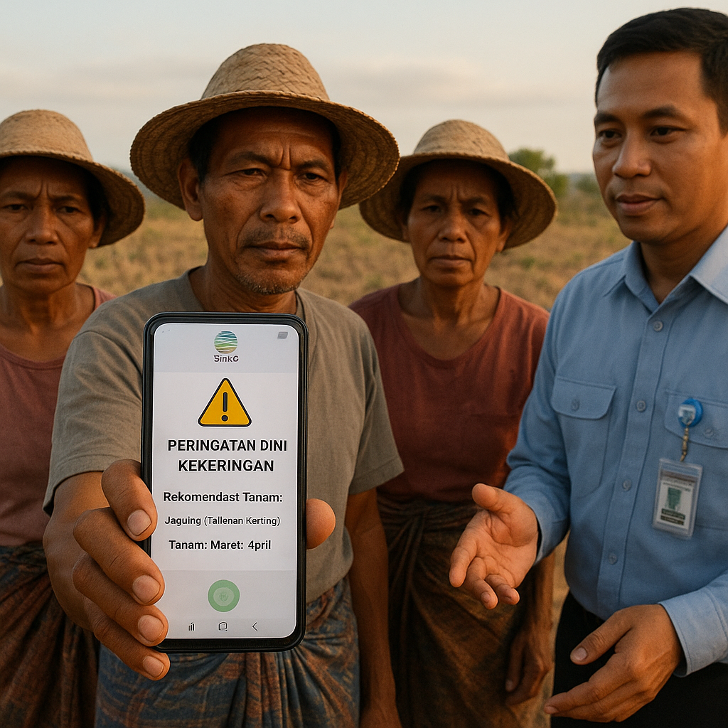 Peringatan Dini Kekeringan untuk Petani Melalui Aplikasi 'Si Tandur' di NTT