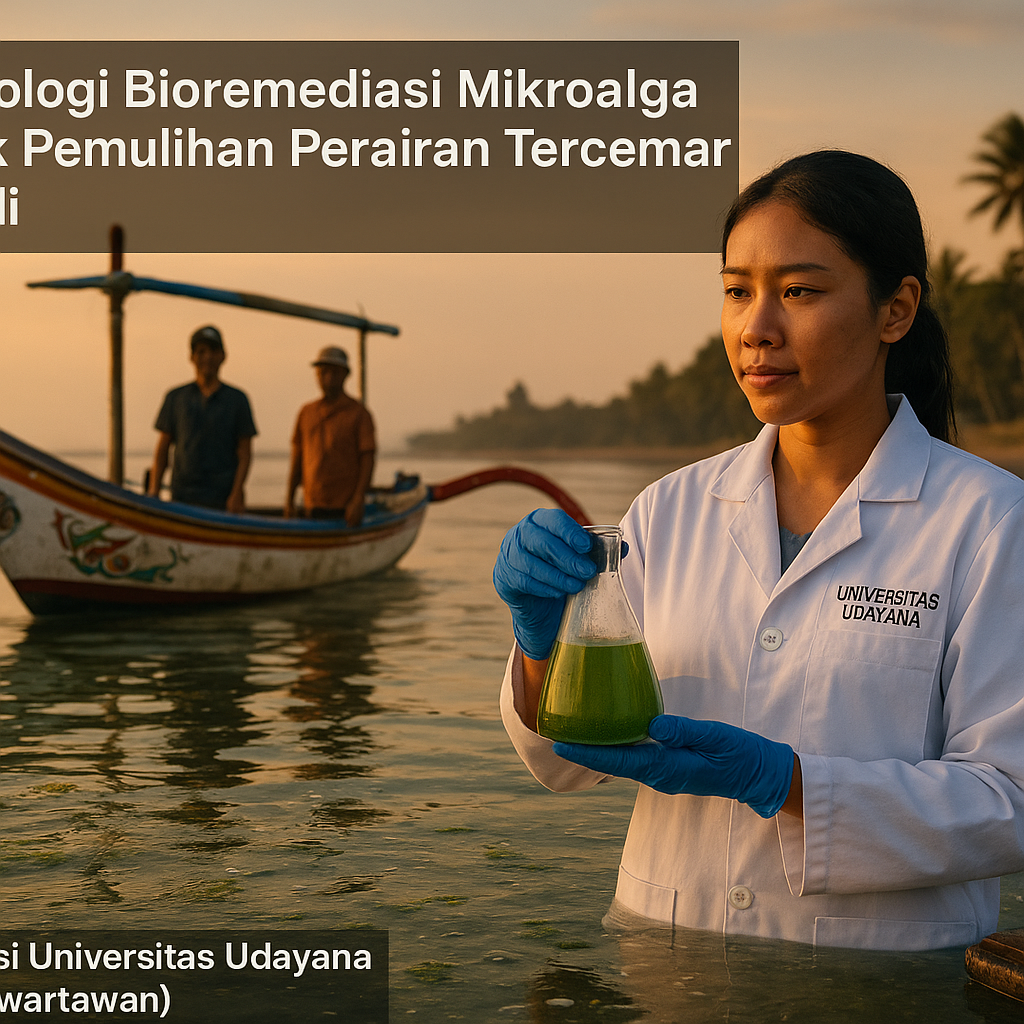 Teknologi Bioremediasi Mikroalga untuk Pemulihan Perairan Tercemar di Bali