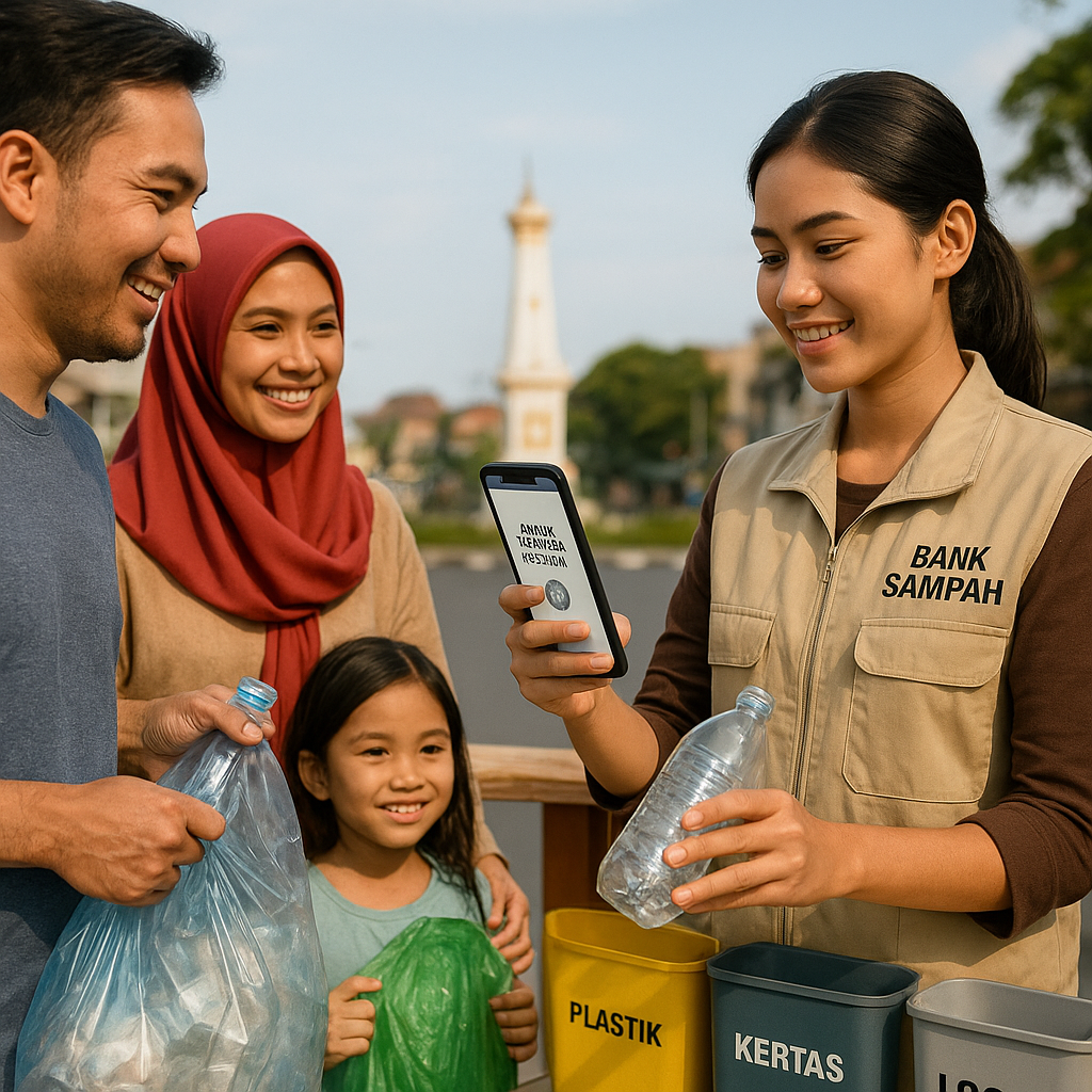 Program 'Bank Sampah Digital' Tingkatkan Efisiensi Pengelolaan Limbah di Yogyakarta