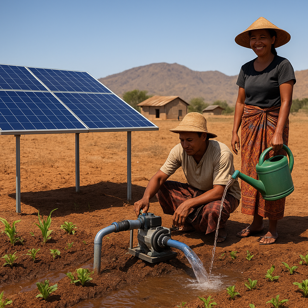 Inovasi Pompa Air Tenaga Solar untuk Pertanian di Daerah Kering NTT
