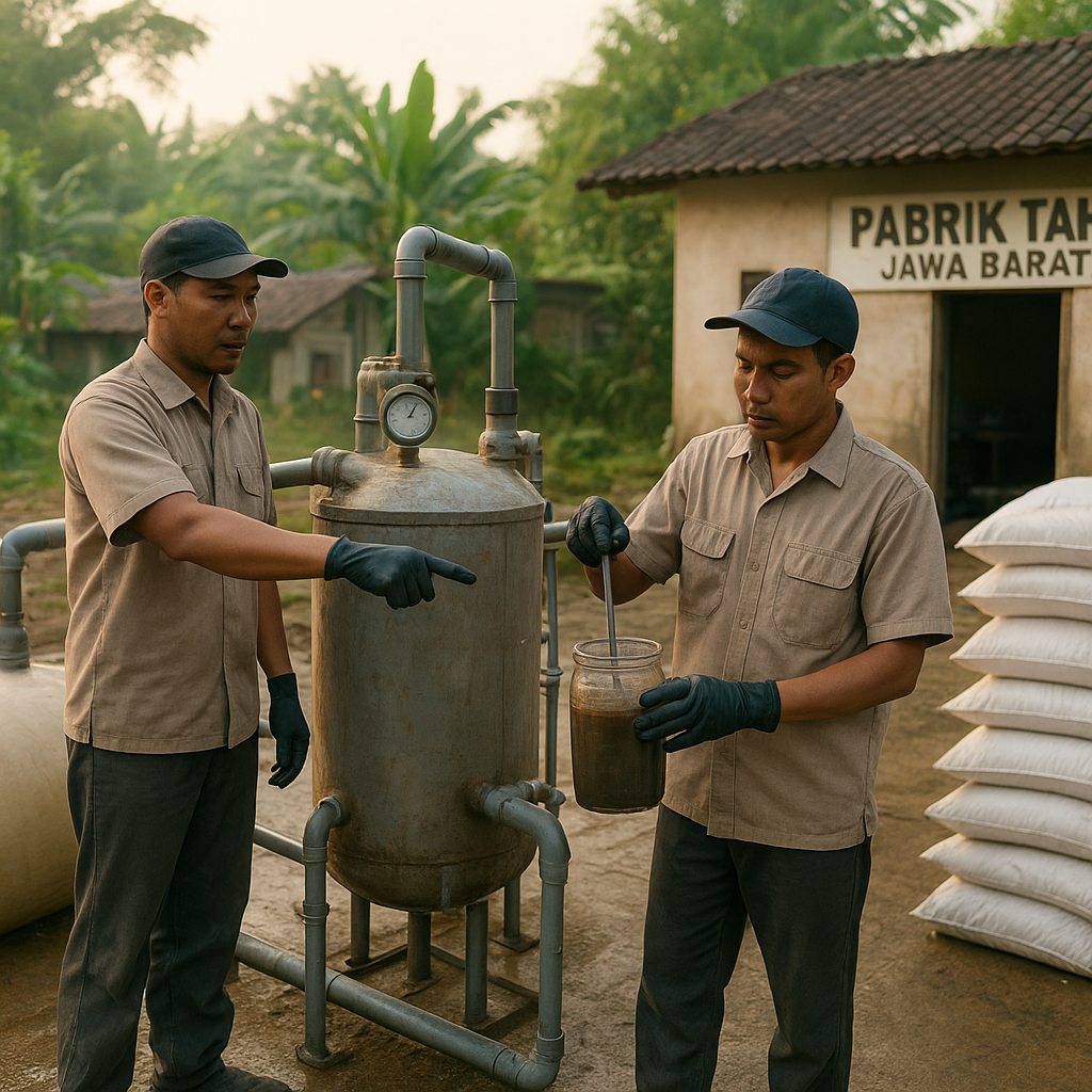 Konversi Limbah Pabrik Tahu menjadi Biogas dan Pupuk di Jawa Barat