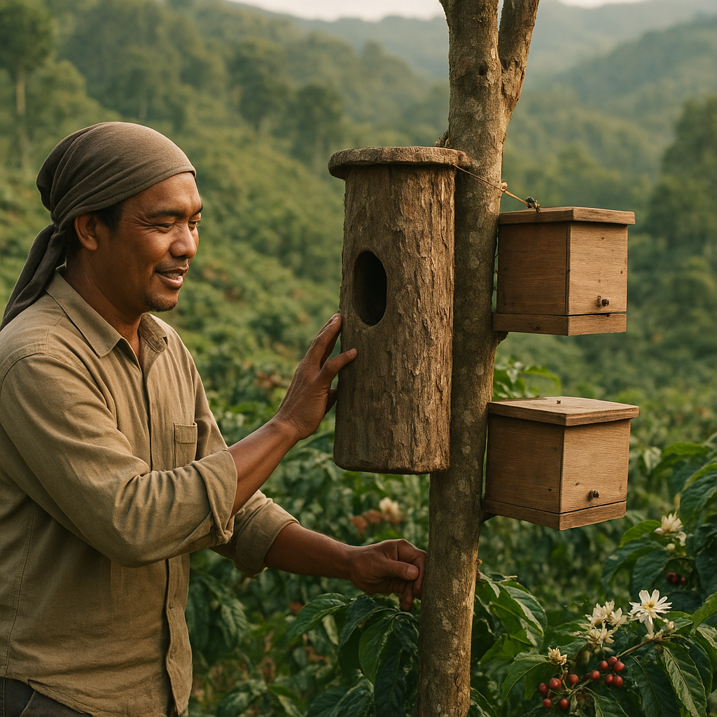 Riset Gabungkan Budidaya Lebah Kelulut dengan Agroforestri Kopi untuk Tingkatkan Produksi dan Konservasi