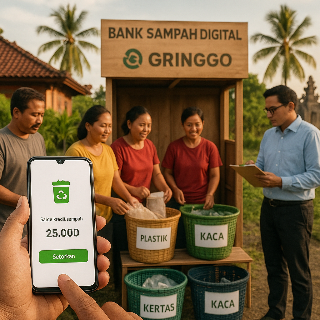 Bank Sampah Digital 'Gringgo' Dorong Pengelolaan Limbah Inklusif di Bali