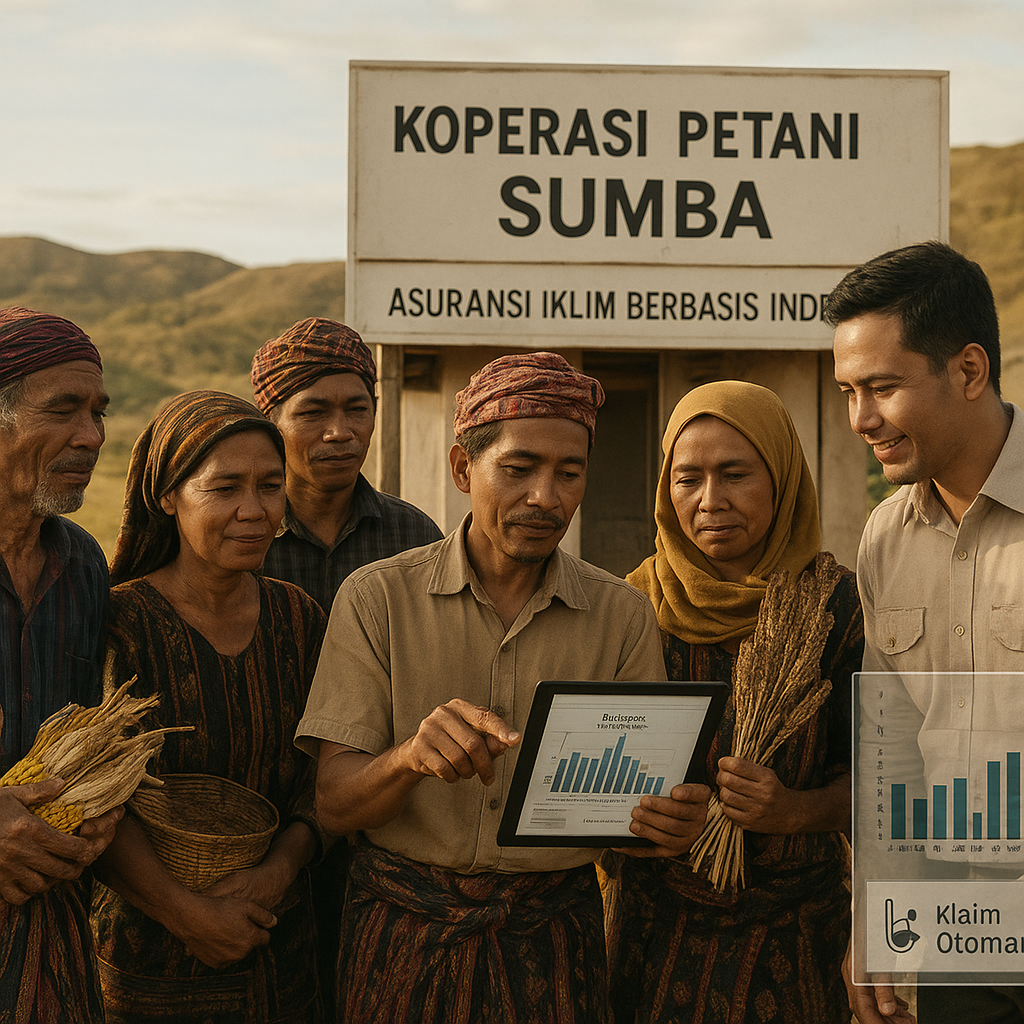 Koperasi Petani di Sumba Adopsi Sistem Asuransi Iklim Berbasis Indeks untuk Tangkal Gagal Panen