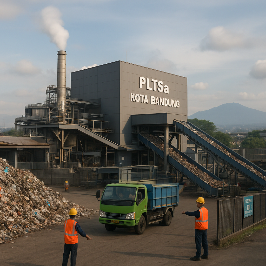 Pembangkit Listrik Tenaga Sampah (PLTSa) berbasis Teknologi Termal di Kota Bandung