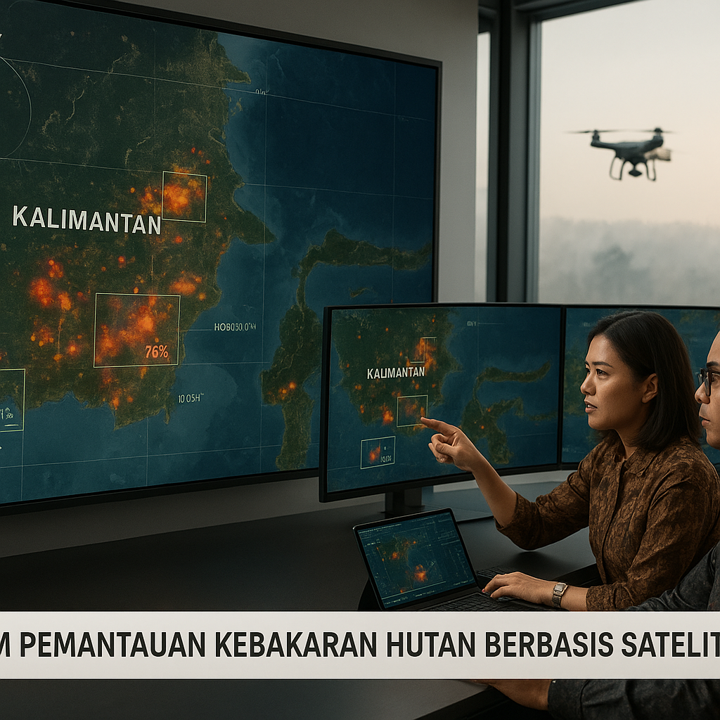 Sistem Pemantauan Kebakaran Hutan Berbasis Satelit dan AI: Deteksi Dini untuk Cegah Kerugian Besar di Kalimantan