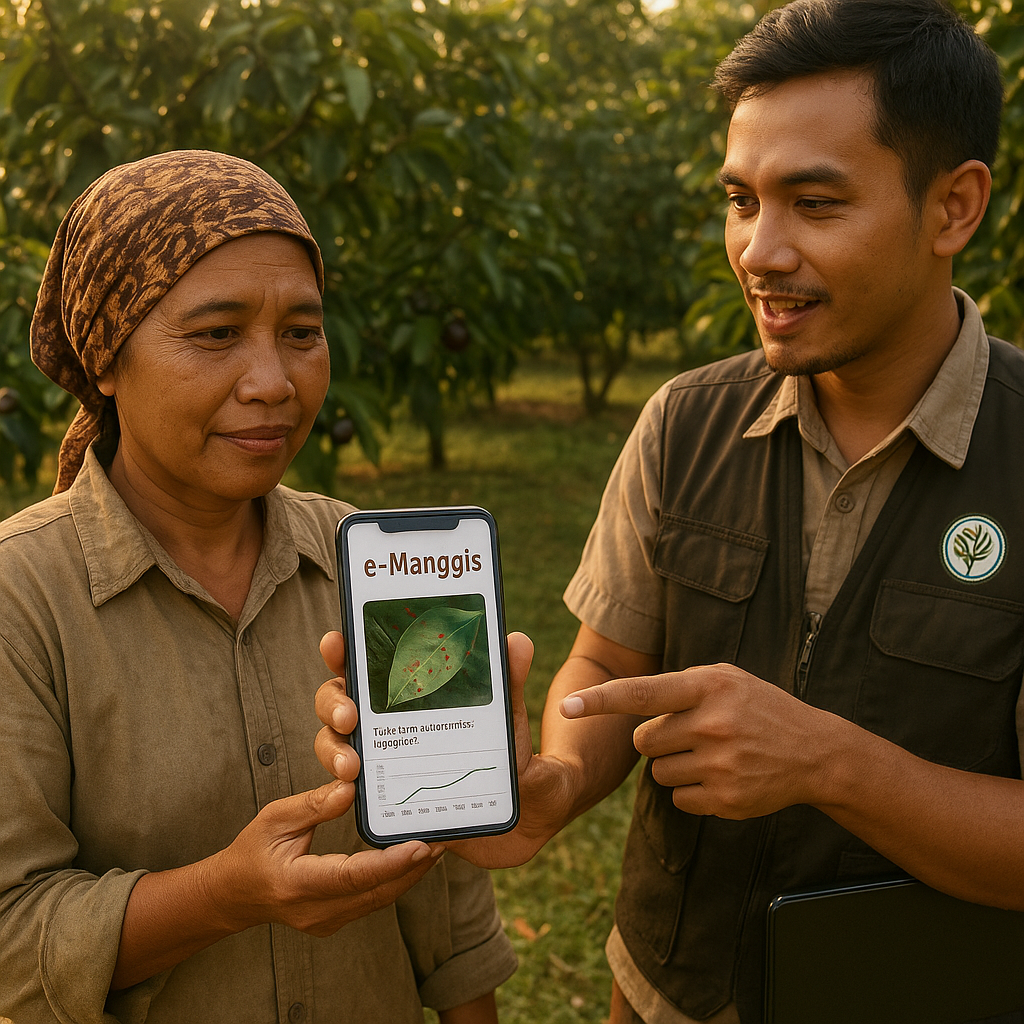 Aplikasi 'e-Manggis' Pantau Kesehatan Pohon dan Prediksi Panen di Kalimantan Barat