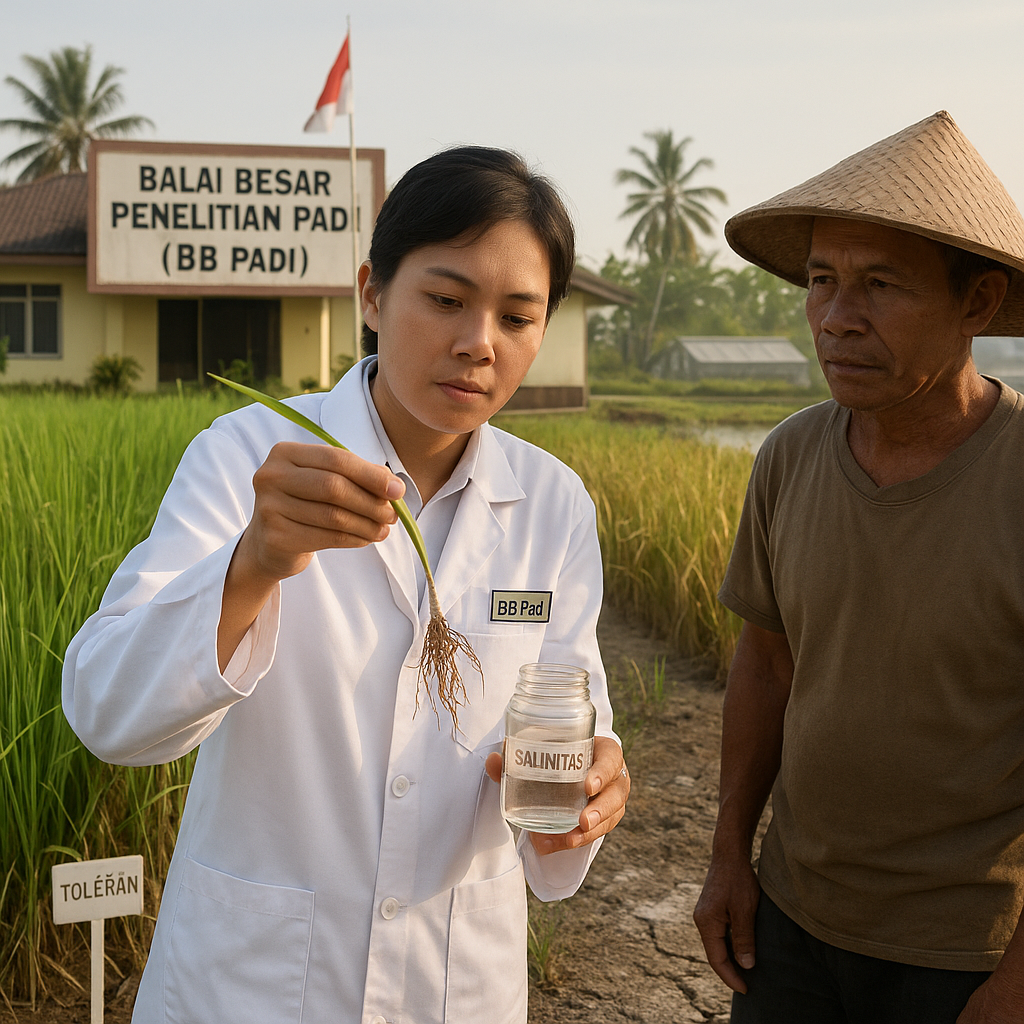 Pengembangan Varietas Padi Tahan Kekeringan dan Salin oleh BB Padi, Adaptasi terhadap Perubahan Iklim