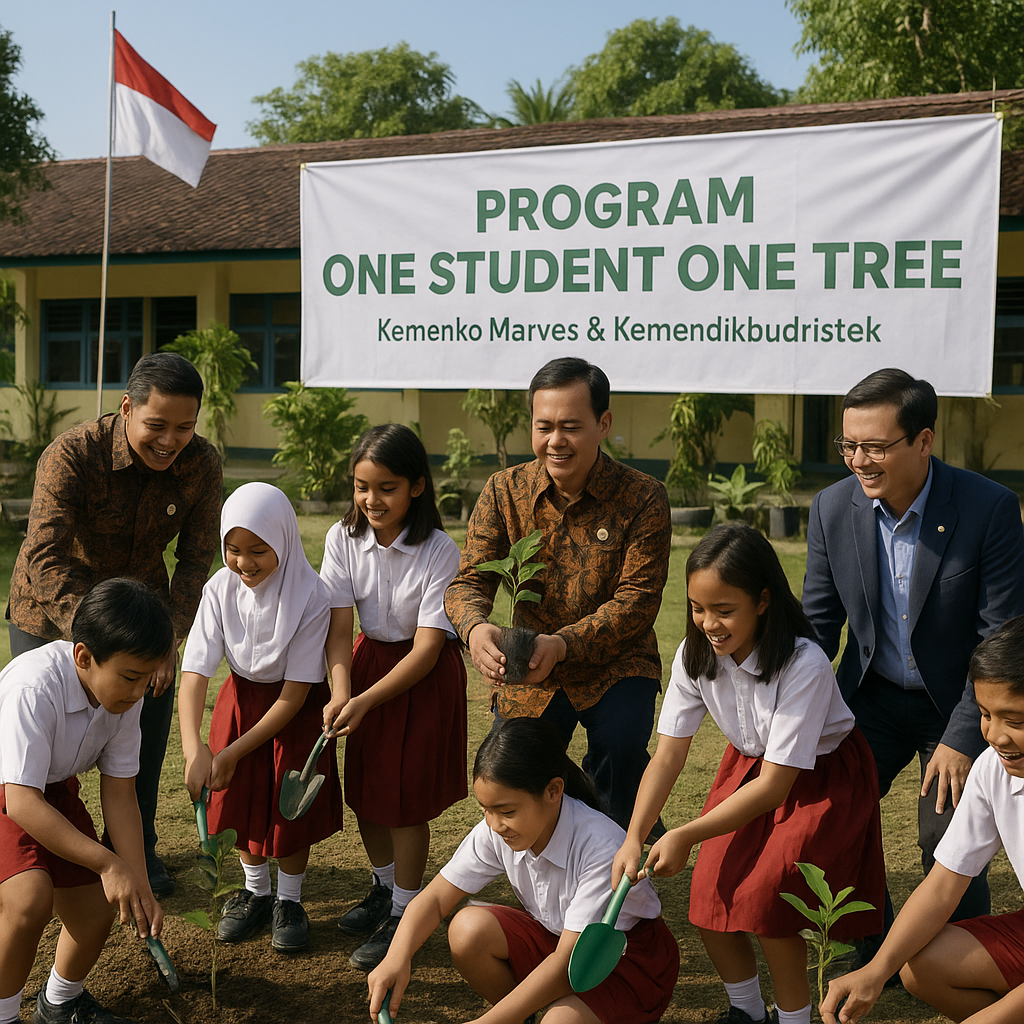 Program 'One Student One Tree' oleh Kemenko Marves dan Kemendikbud, Integrasi Pendidikan Lingkungan dengan Aksi Nyata