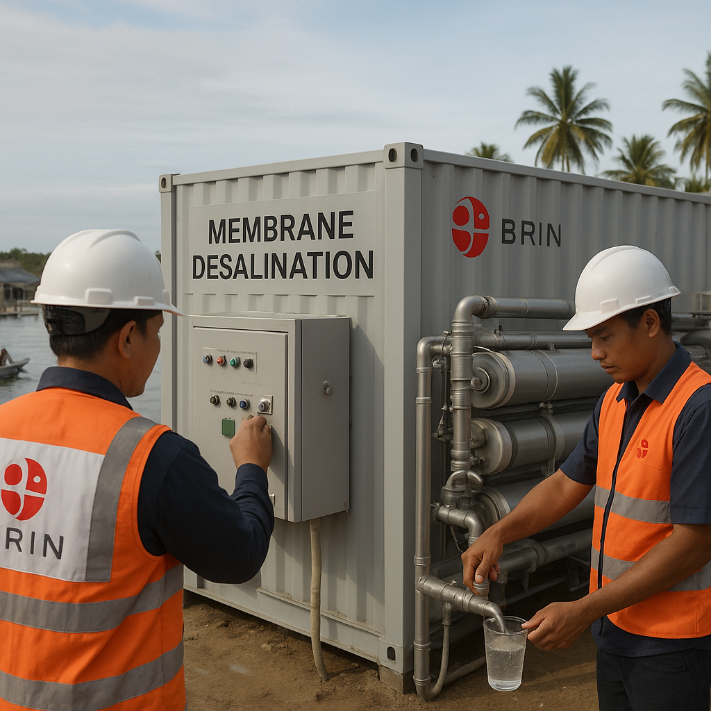 Teknologi Membran untuk Olah Air Laut dan Air Payau Jadi Air Minum di Daerah Pesisir