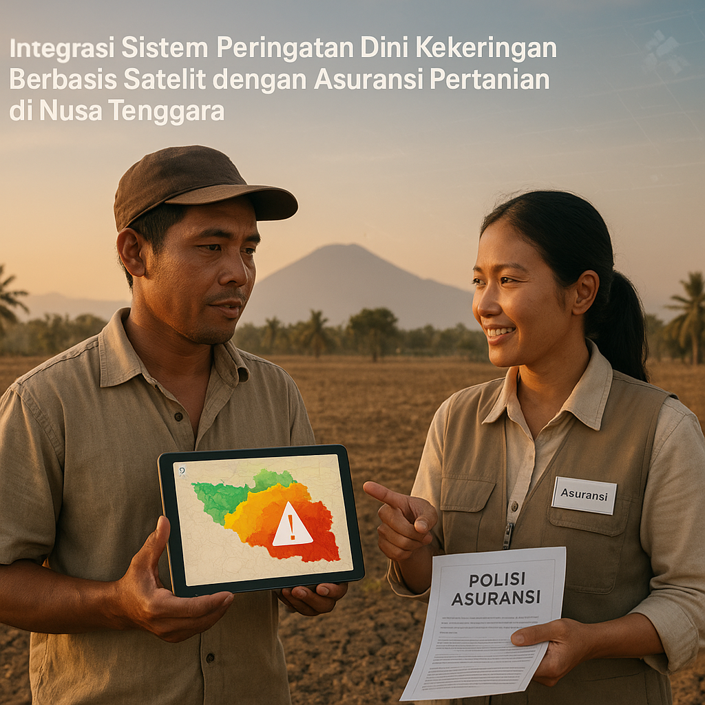 Integrasi Sistem Peringatan Dini Kekeringan Berbasis Satelit dengan Asuransi Pertanian di Nusa Tenggara