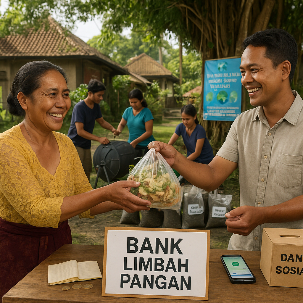 Bank Limbah Pangan: Inovasi Warga Bali Mengubah Sampah Organik jadi Pupuk & Dana Sosial