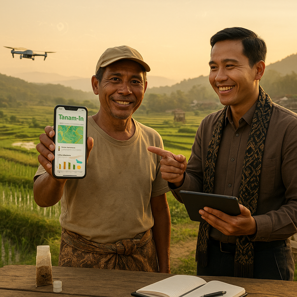 Aplikasi Tanam-In: Solusi Digital untuk Optimasi Lahan & Pasokan Pangan di Daerah Terpencil