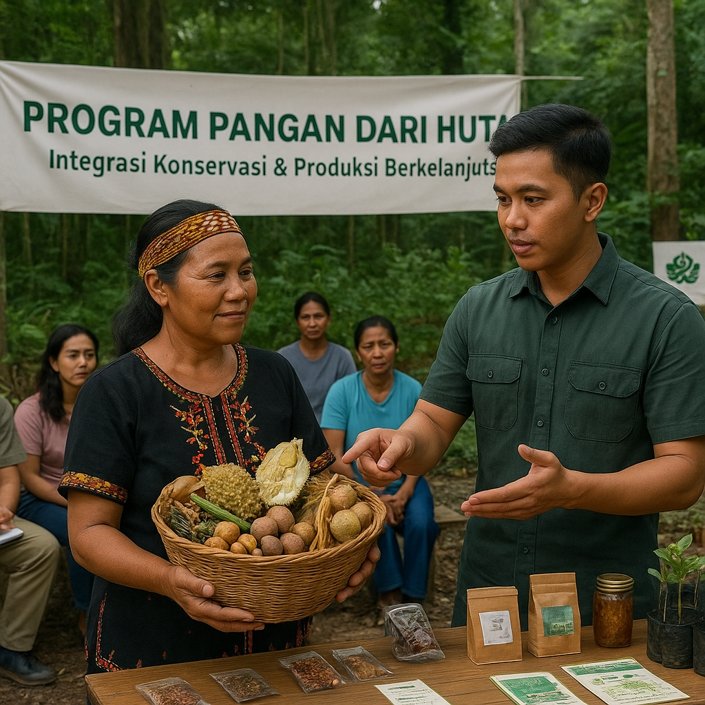 Program 'Pangan dari Hutan' di Kalimantan: Integrasi Konservasi dengan Produksi Makanan Berkelanjutan