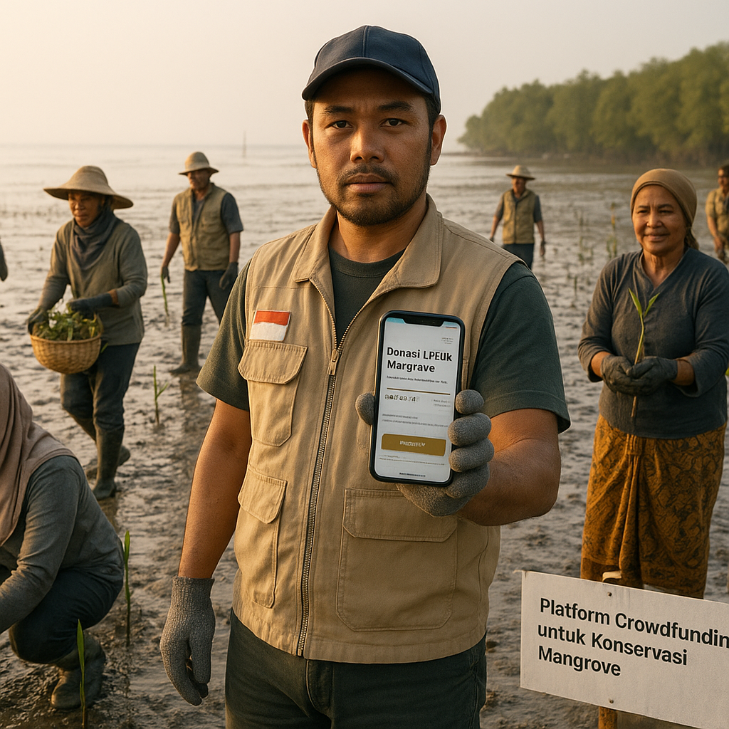 Platform Crowdfunding untuk Konservasi Mangrove: Inovasi Partisipasi Publik dalam Restorasi Ekosistem