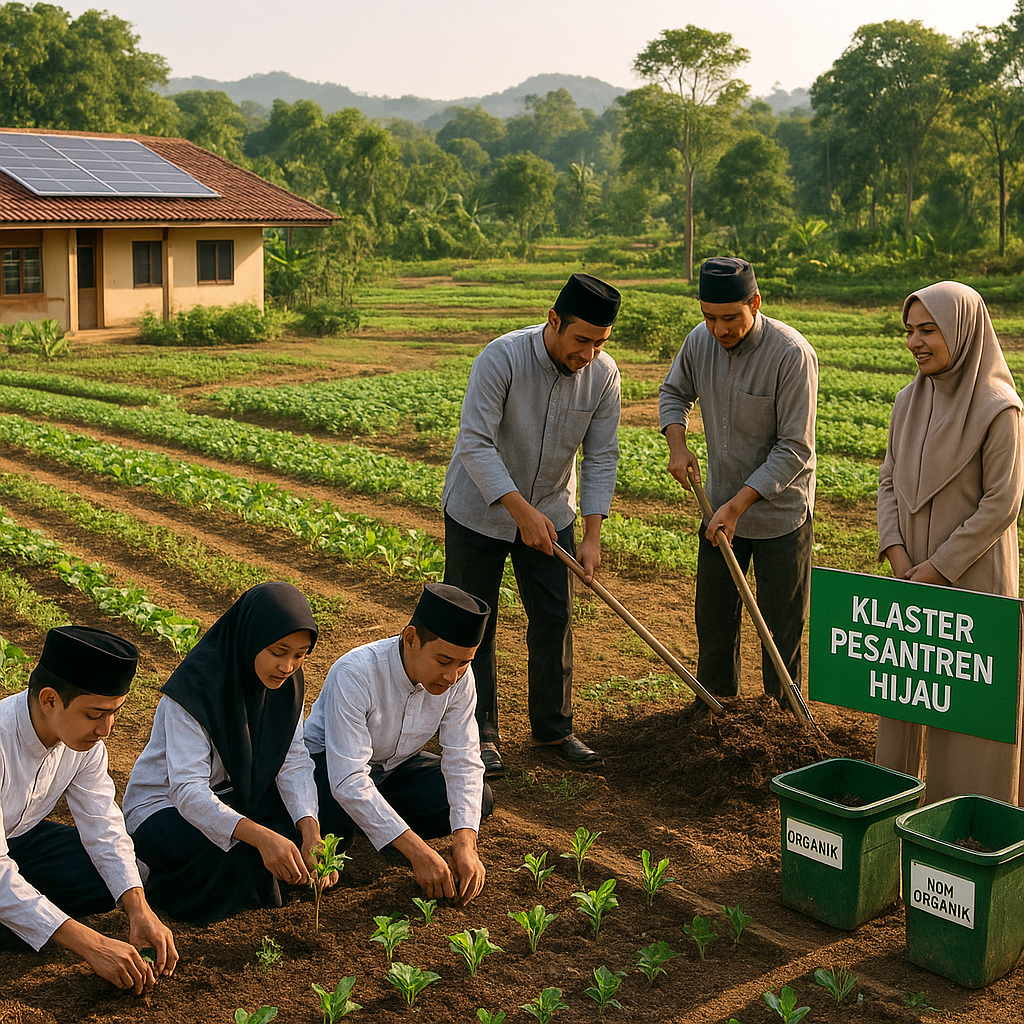 Klaster Pesantren Hijau: Solusi Agroforestri dan Pengelolaan Limbah di 100 Pesantren Indonesia