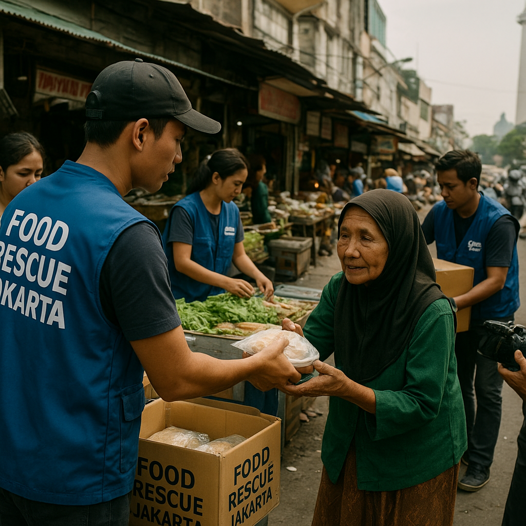 Kampanye 'Food Rescue' oleh Masyarakat Jakarta Kurangi Limbah Makanan & Bantu Kelompok Rentan