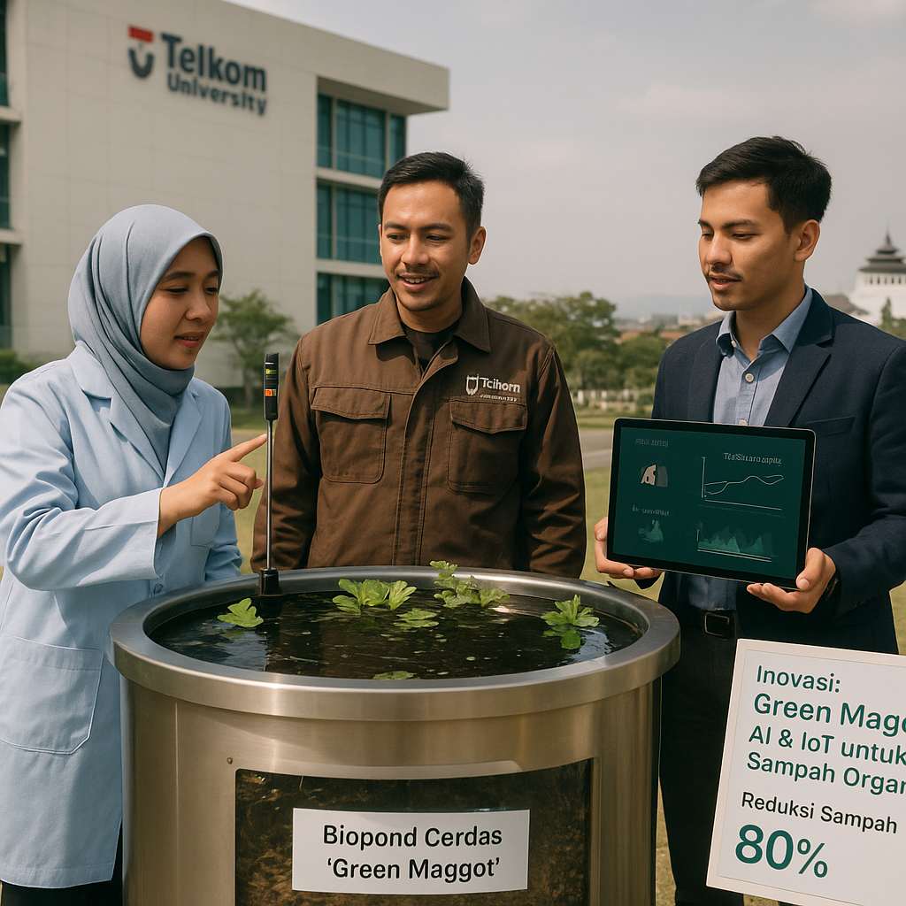 Smart Biopond 'Green Maggot': AI dan IoT untuk Atasi Sampah Organik