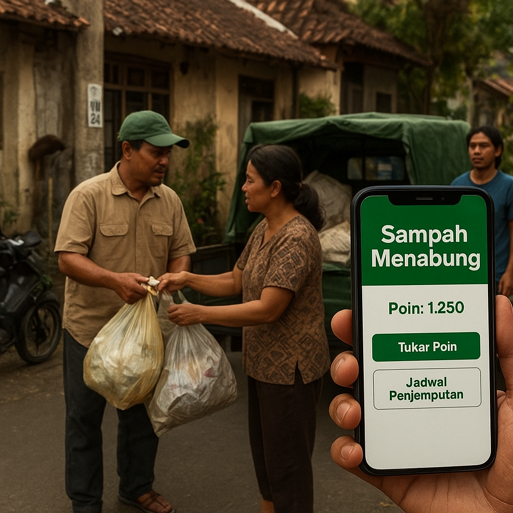 Aplikasi "Sampah Menabung" Dorong Ekonomi Sirkular dan Pengurangan Sampah di Tingkat RW