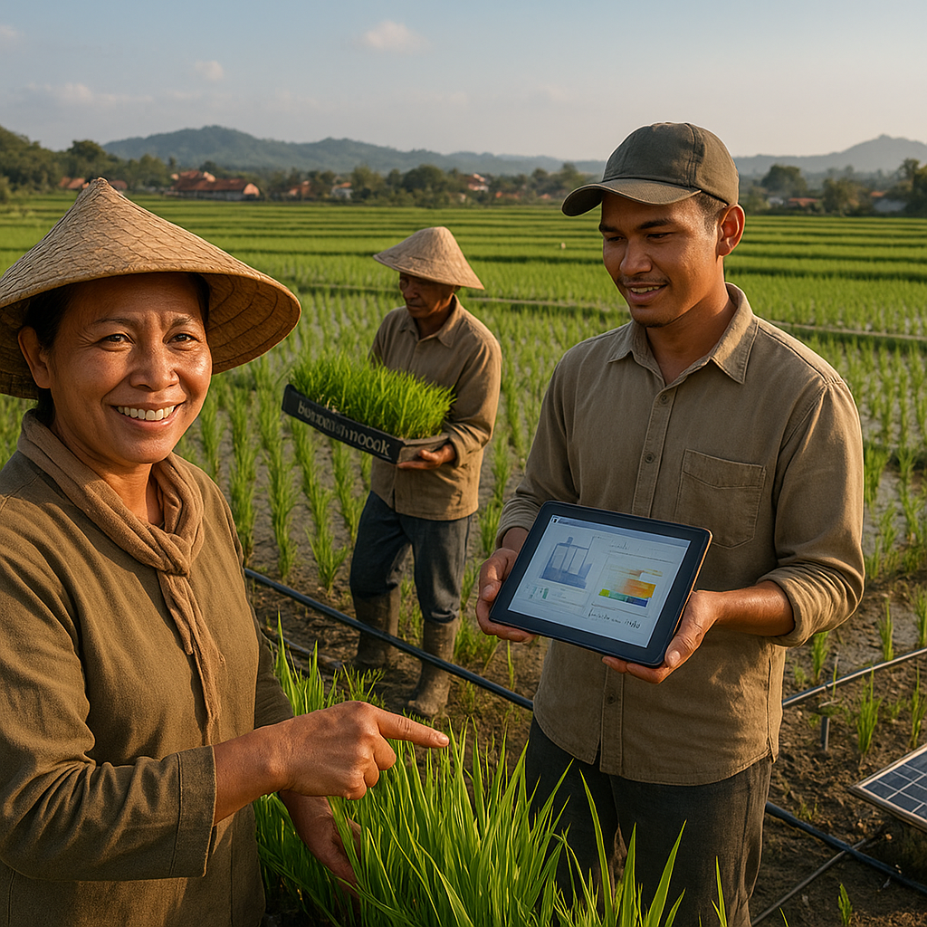 Kembangkan Model Pertanian Modern di Kudus, Petani Optimis Hadapi Perubahan Iklim
