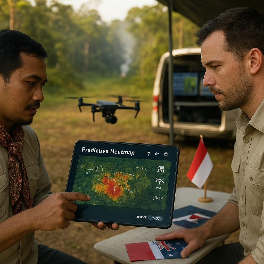Indonesia dan Australia Kembangkan Sistem Deteksi Kebakaran Hutan dengan Teknologi AI