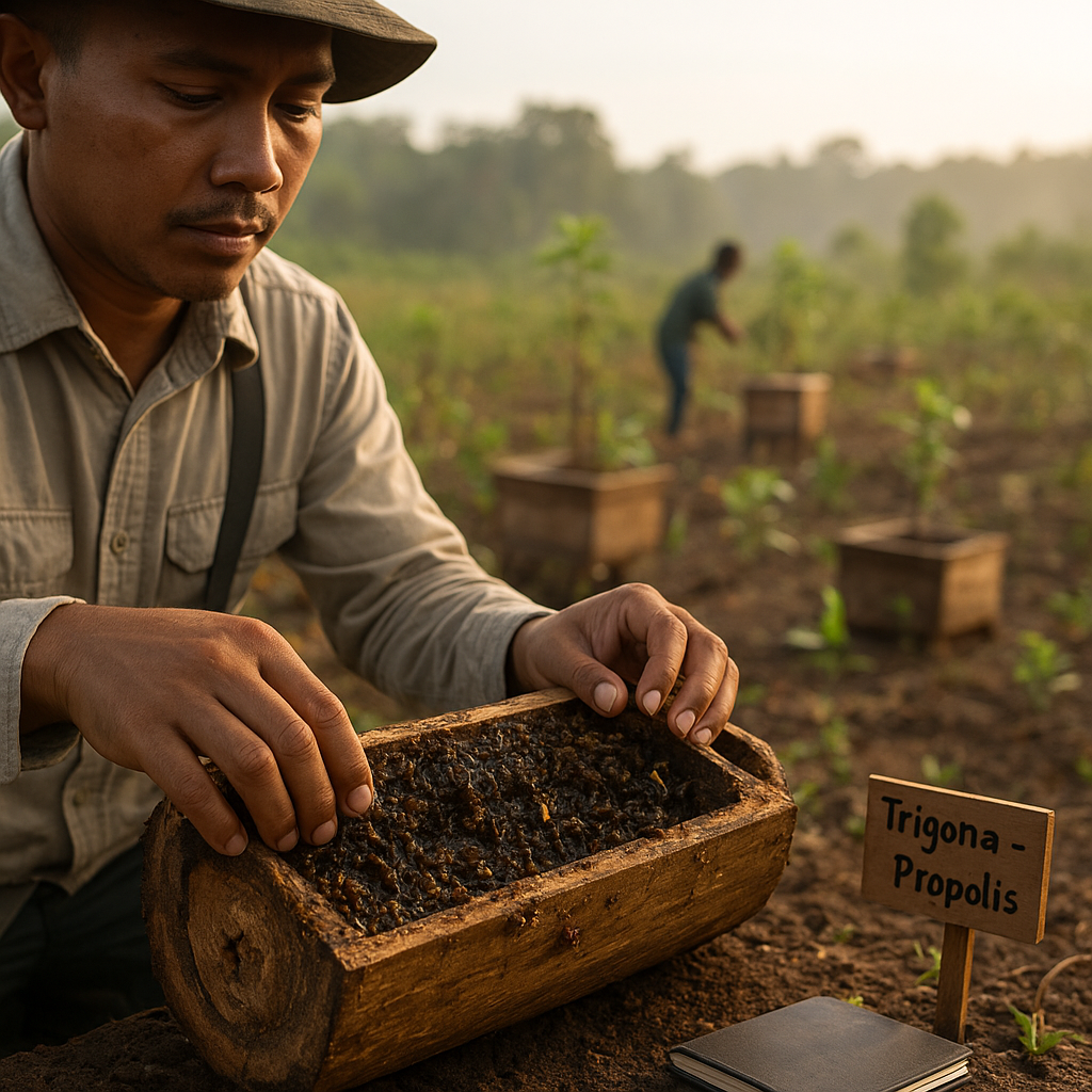 Budidaya Lebah Trigona untuk Rehabilitasi Lahan dan Produksi Propolis di Kalimantan