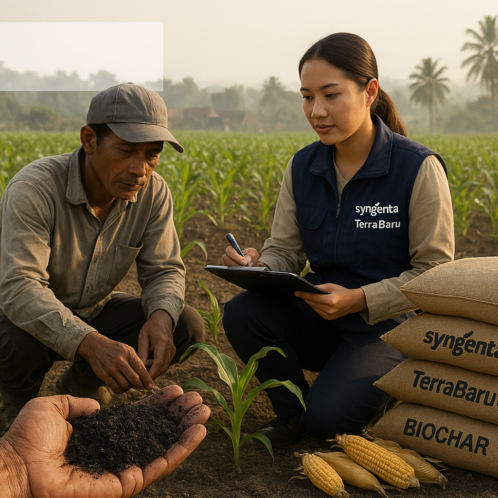 Inovasi Biochar Syngenta-TerraBaru Perbaiki Kesehatan Tanah untuk Ketahanan Pangan