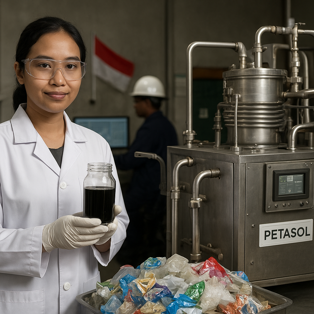 Petasol: Teknologi BRIN Ubah Sampah Plastik Rendah Nilai Jadi Solar