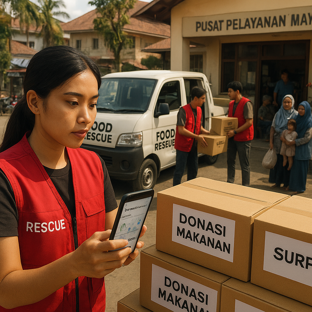 Program 'Food Rescue' Digital Hubungkan Donasi Makanan Berlebih dengan Pihak yang Membutuhkan