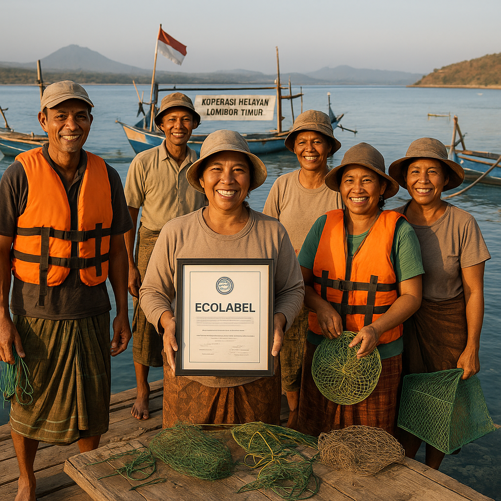 Koperasi Nelayan di Lombok Timur Sukses Terapkan Sistem Tangkap Ramah Lingkungan dan Ecolabeling