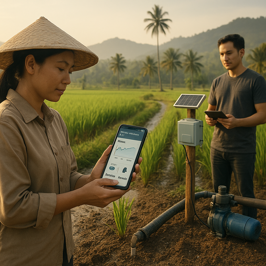 Pengembangan Sistem Irigasi Cerdas berbasis IoT untuk Efisiensi Air di Pertanian