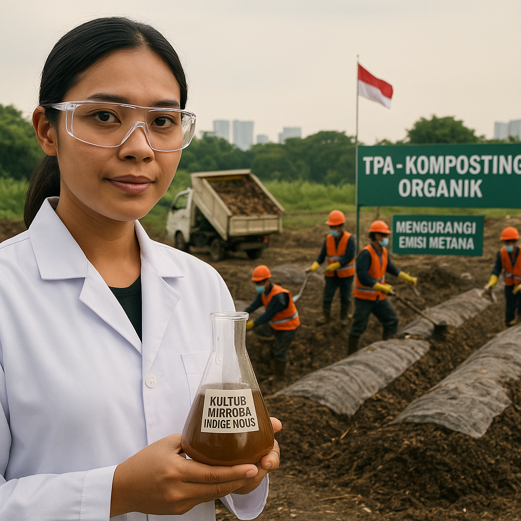 Pemanfaatan Mikroba Indigenous untuk Percepatan Dekomposisi Sampah Organik