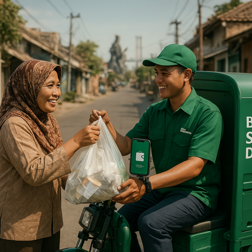 Program 'Bank Sampah Digital' di Surabaya Tingkatkan Partisipasi dan Nilai Ekonomi Limbah Rumah Tangga
