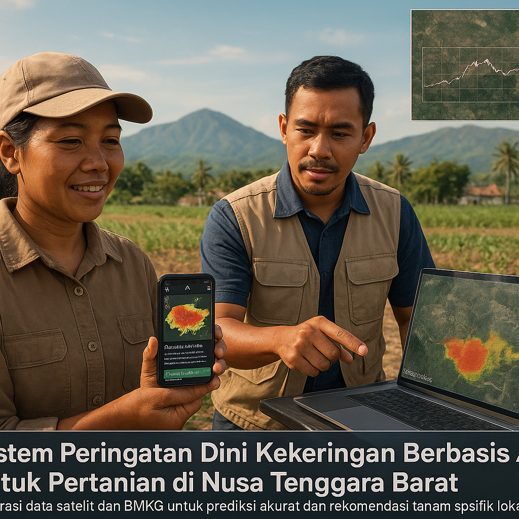Sistem Peringatan Dini Kekeringan Berbasis AI untuk Pertanian di Nusa Tenggara Barat