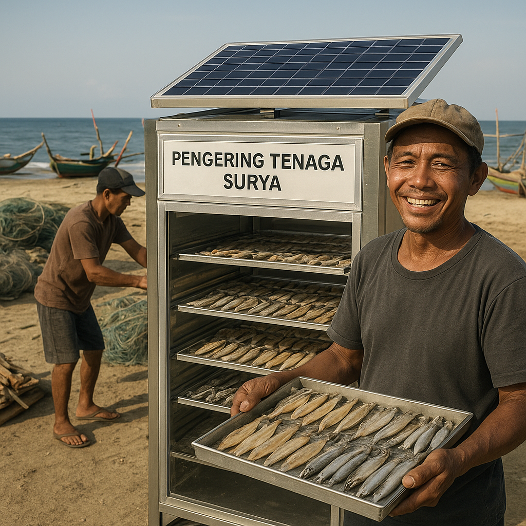 Teknologi Solar Dryer Pengawet Ikan Ramah Lingkungan Tingkatkan Pendapatan Nelayan
