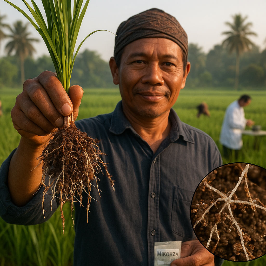 Mycorrhiza: Inokulan Fungi Pendongkrak Hasil Pertanian Minim Pupuk Kimia