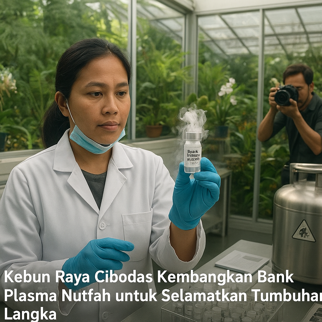 Kebun Raya Cibodas Kembangkan Bank Plasma Nutfah untuk Selamatkan Tumbuhan Langka