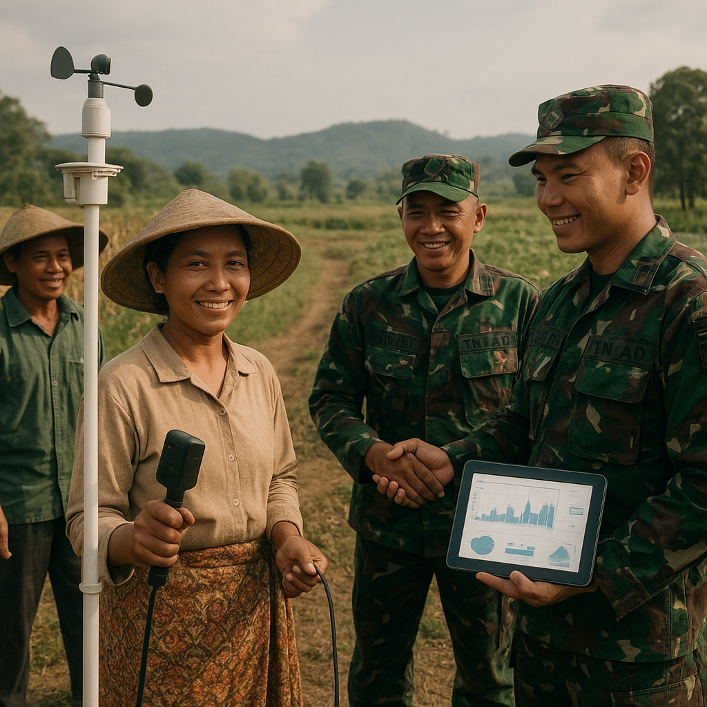 Kolaborasi TNI AD dan Petani Majalengka Sukses Kembangkan Pertanian Cerdas Iklim