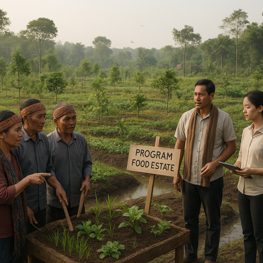 Program Food Estate Berbasis Kearifan Lokal dan Agroforestri di Kalimantan