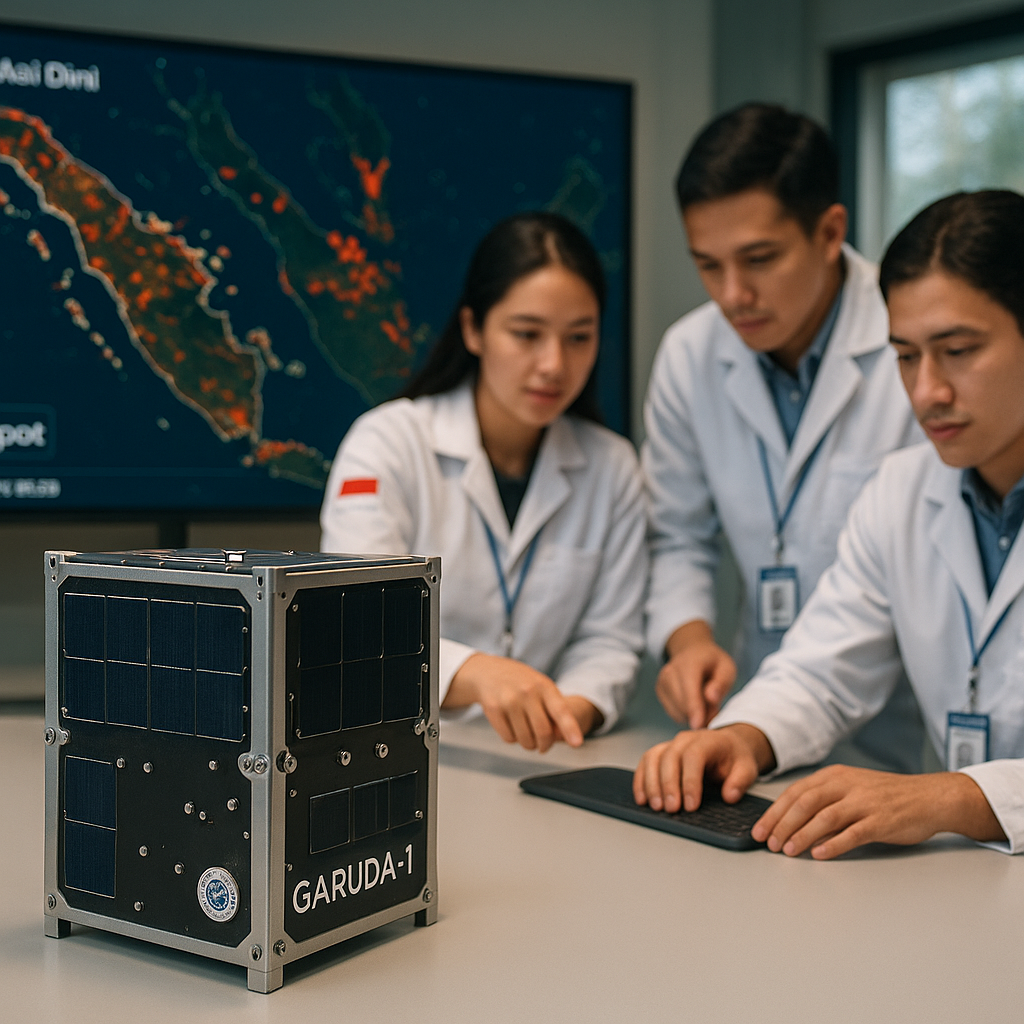 Satelit Nano Buatan ITB untuk Pantau Kebakaran Hutan dan Lahan Gambut