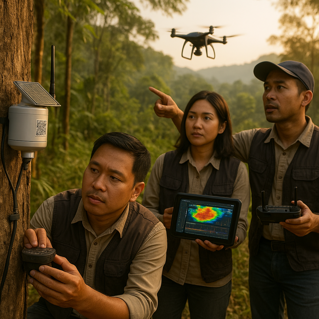 Startup RI Kembangkan Deteksi Dini Kebakaran Hutan dengan AI dan Sensor IoT