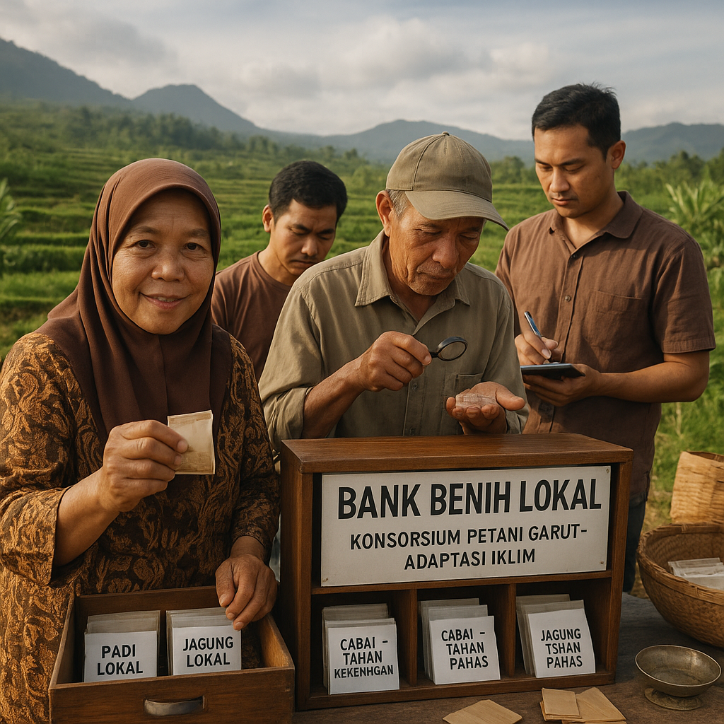 Konsorsium Petani Garut Kembangkan 'Bank Benih' Lokal untuk Adaptasi Iklim