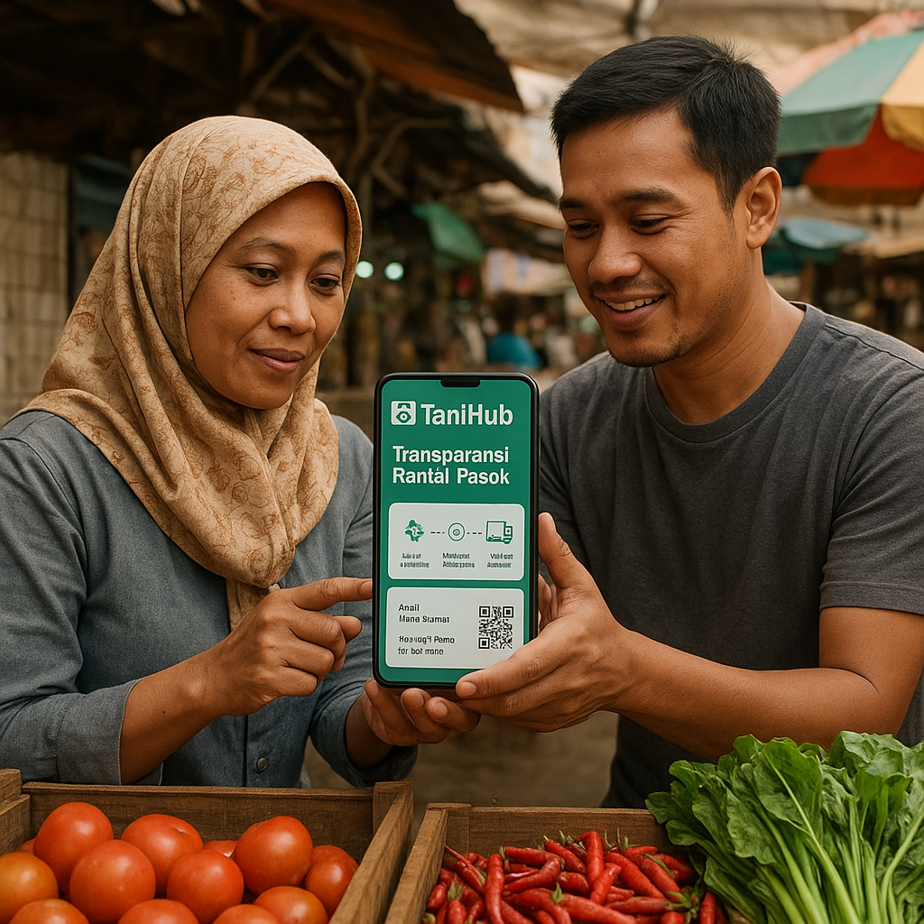 Platform Digital 'TaniHub' Kembangkan Fitur 'Supply Chain Transparency' untuk Petani dan Pembeli