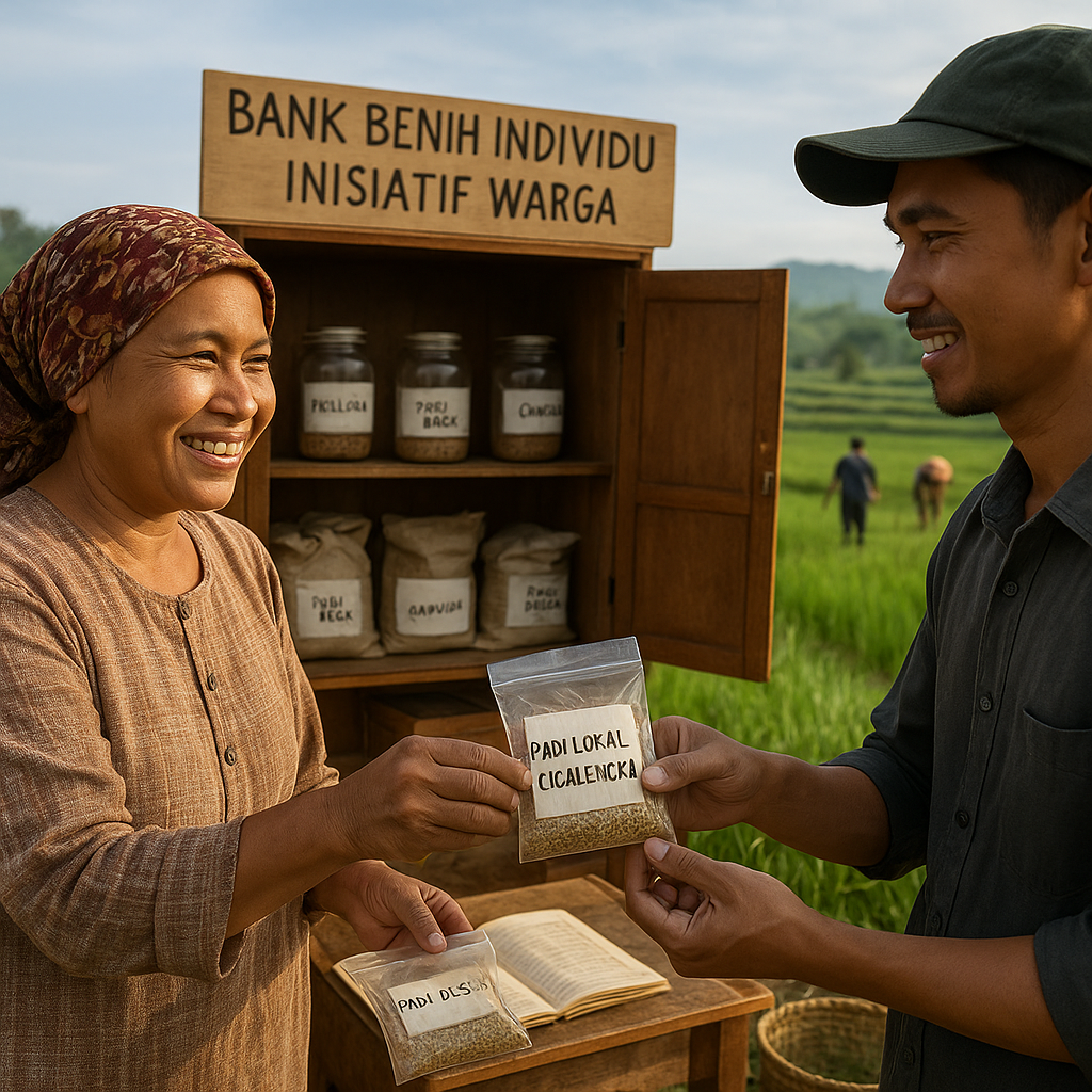 Bank Benih Individu: Inisiatif Warga Lestarikan Varietas Pangan Lokal dari Ancaman Kepunahan